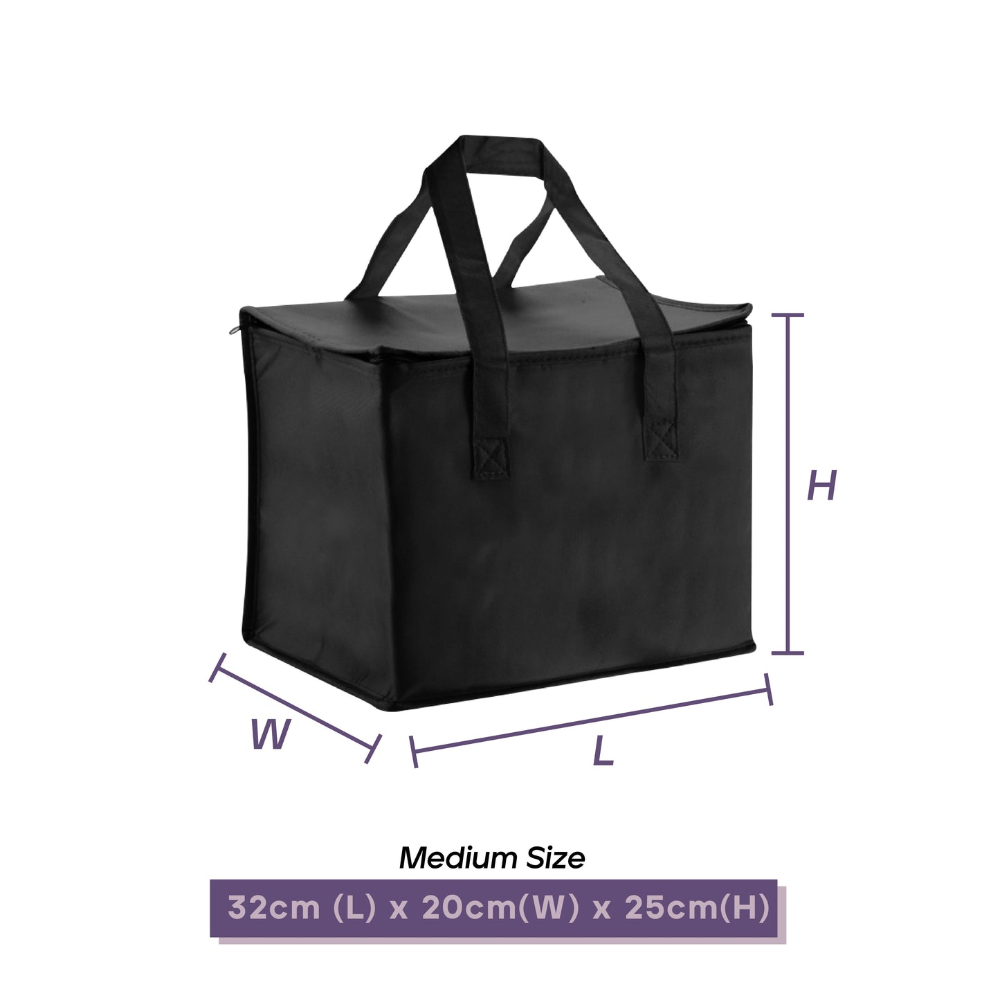 Bag2u【COOLER VER.3】Fresh Food Ice Bag Cooler Bag