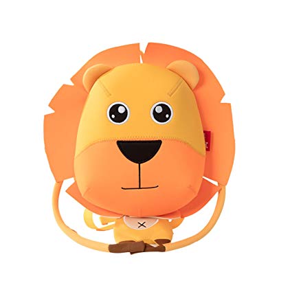 NOHOO Kids Harness Lion 3D Preschool Bag Toodler Bag Safety Harness Bag Travel