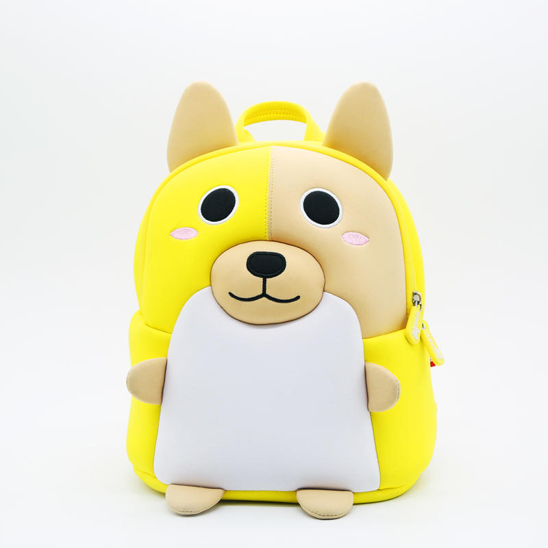 Nohoo Kids Bag YELLOW PUPPY Waterproof Neoprene Multifunctional Travel Cute Kids