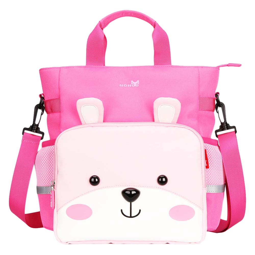 NOHOO Kid Tote Bag Smart Bear Blue