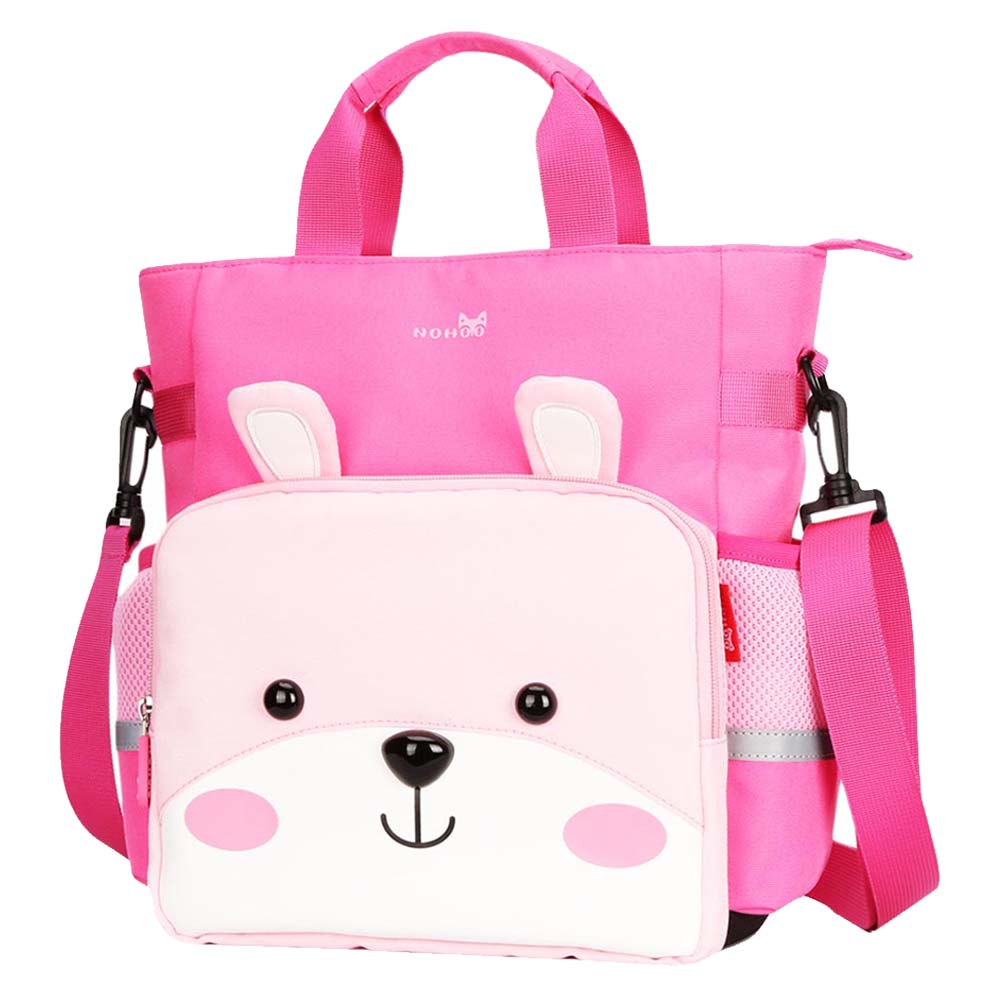 NOHOO Kid Tote Bag Smart Bear Blue