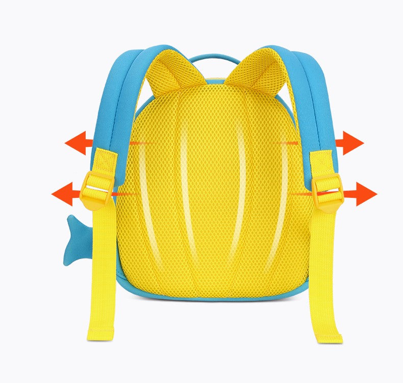 NOHOO Kid Backpack Whale (Blue)