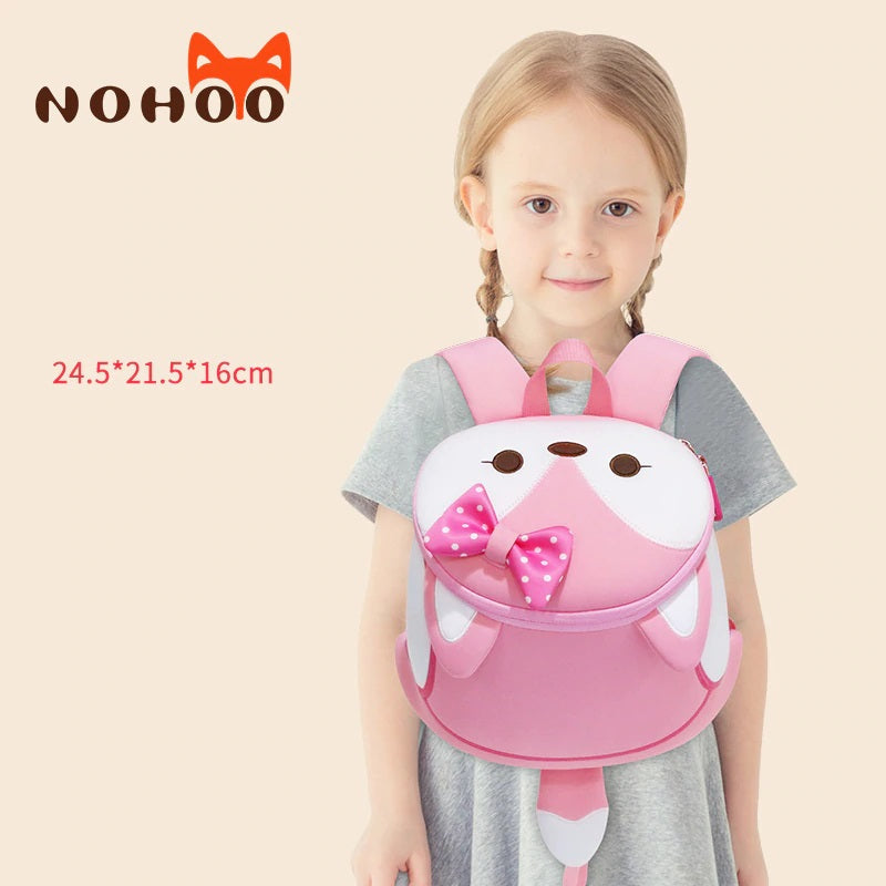 NOHOO Kids PINK LITTLE FOXY (New) Waterproof Harness Travel Newborn Cute Kids