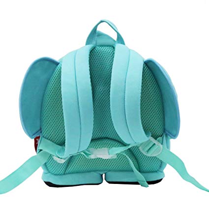 NOHOO Kid Elephant Harness 3D Design School Bag Toodler Preschool Backpack Bags