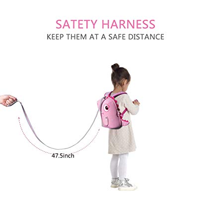 NOHOO Kid Backpack Light Fury (Pink)