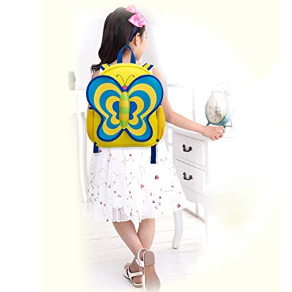 NOHOO Kid Butterfly Design Children Boy Travel School Bag Beg Sekolah Bags A4