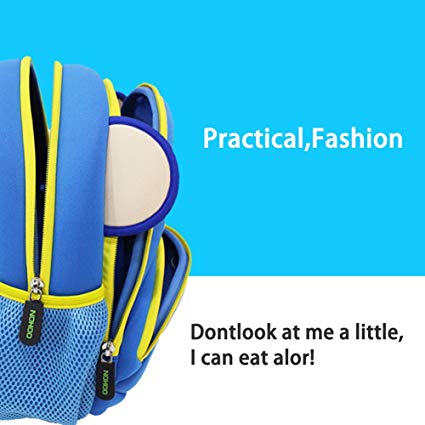 NOHOO Kid Ape 3D Design School Bag Waterproof Preschool Backpack Bags Forest Bag