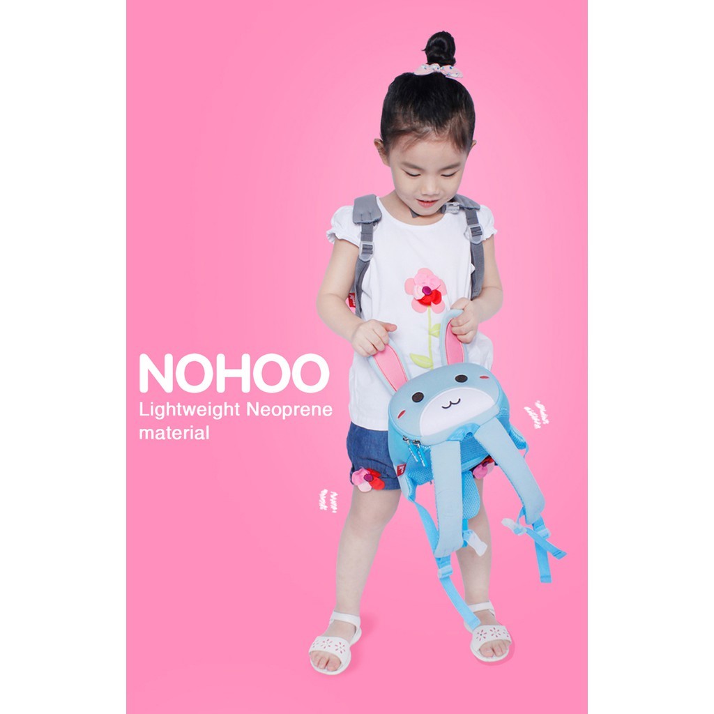 NOHOO Kids Bunny (New) 3D Design Newborn Bag Toodler Bags Travel Kids Bag Bags