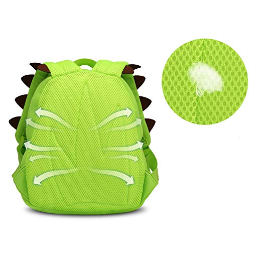 NOHOO Kid Hippo Mouth(New) 3D Design School Bag Waterproof Preschool Backpack Go