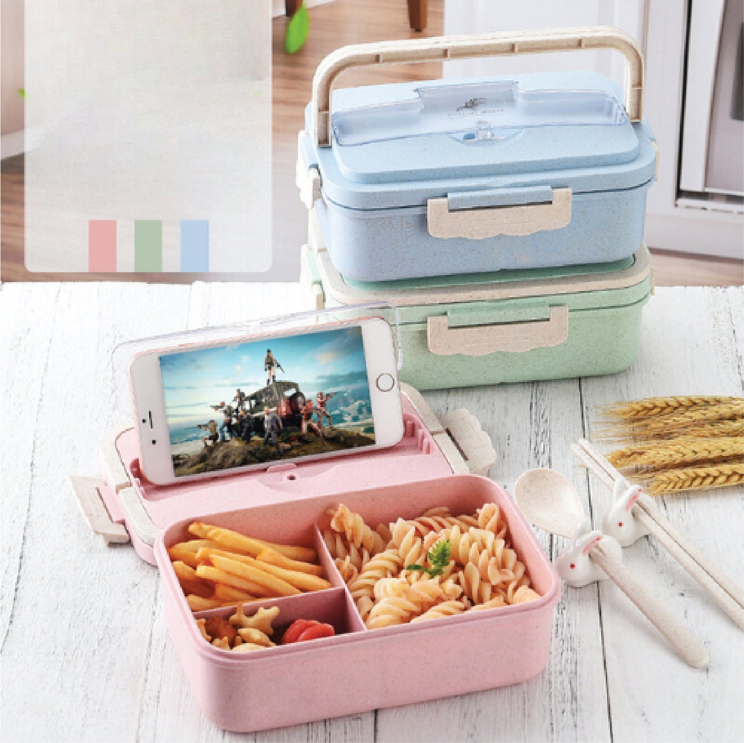 Portable Lunch Bento