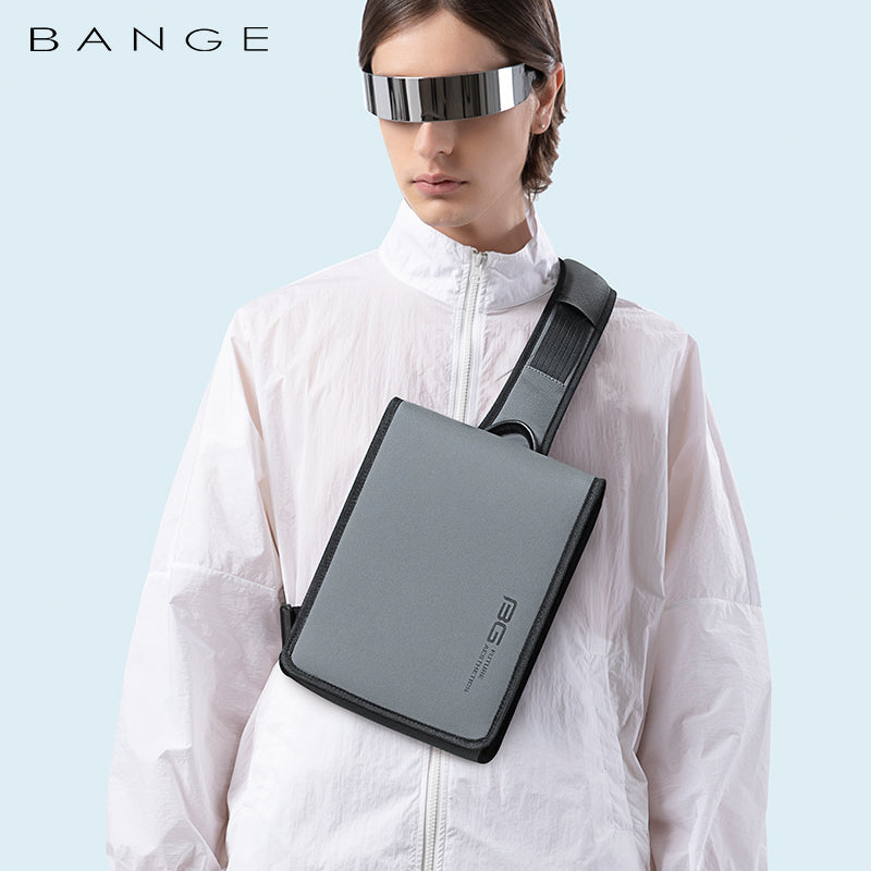 Bange Mini Sleek Crossbody Sling Bag Multiple Compartment Tablet Compartment (9.5")