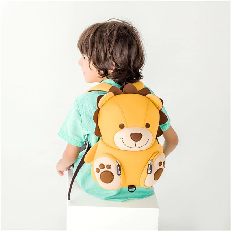 NOHOO Kids Bag 3D Design (New) Harness Backpack Preschool Travel Bag Waterproof