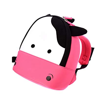 NOHOO Kid Moo Moo Cow 3D Design School Bag Waterproof Preschool Backpack Bags