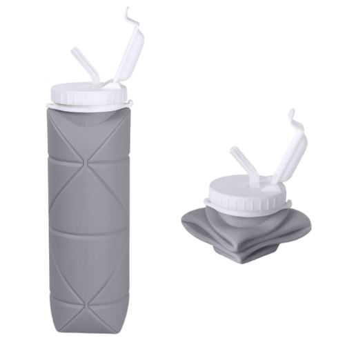 Collapsible Silicone Water Bottle