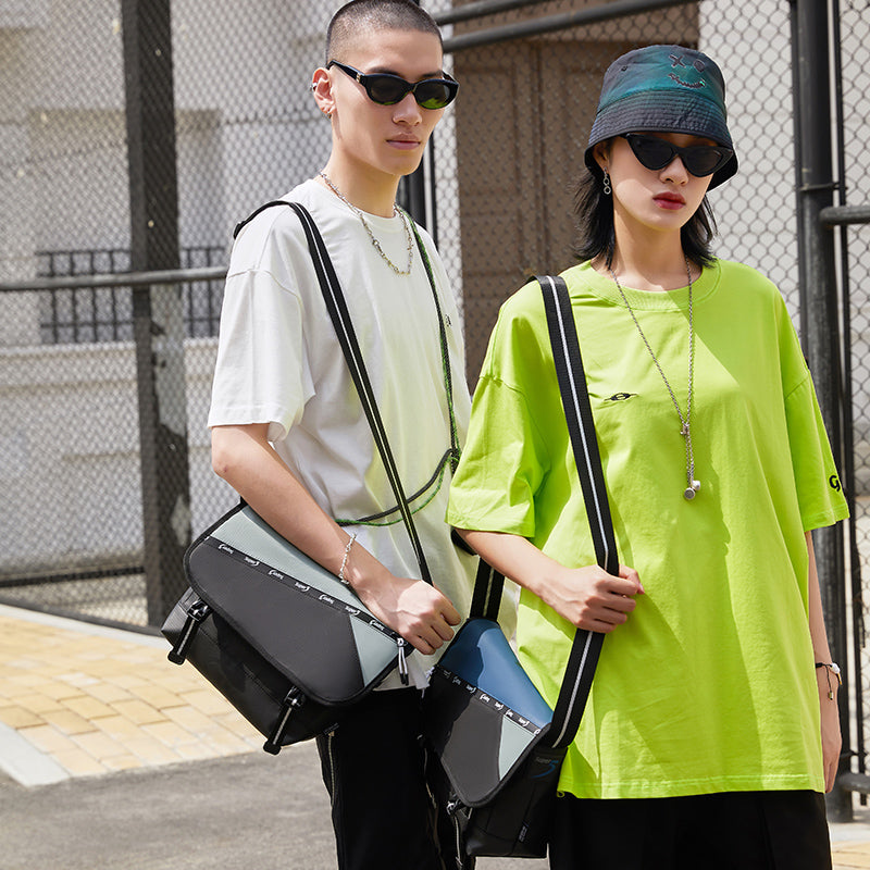 Super Streetwear - Triple Colour Joint Sling Bag