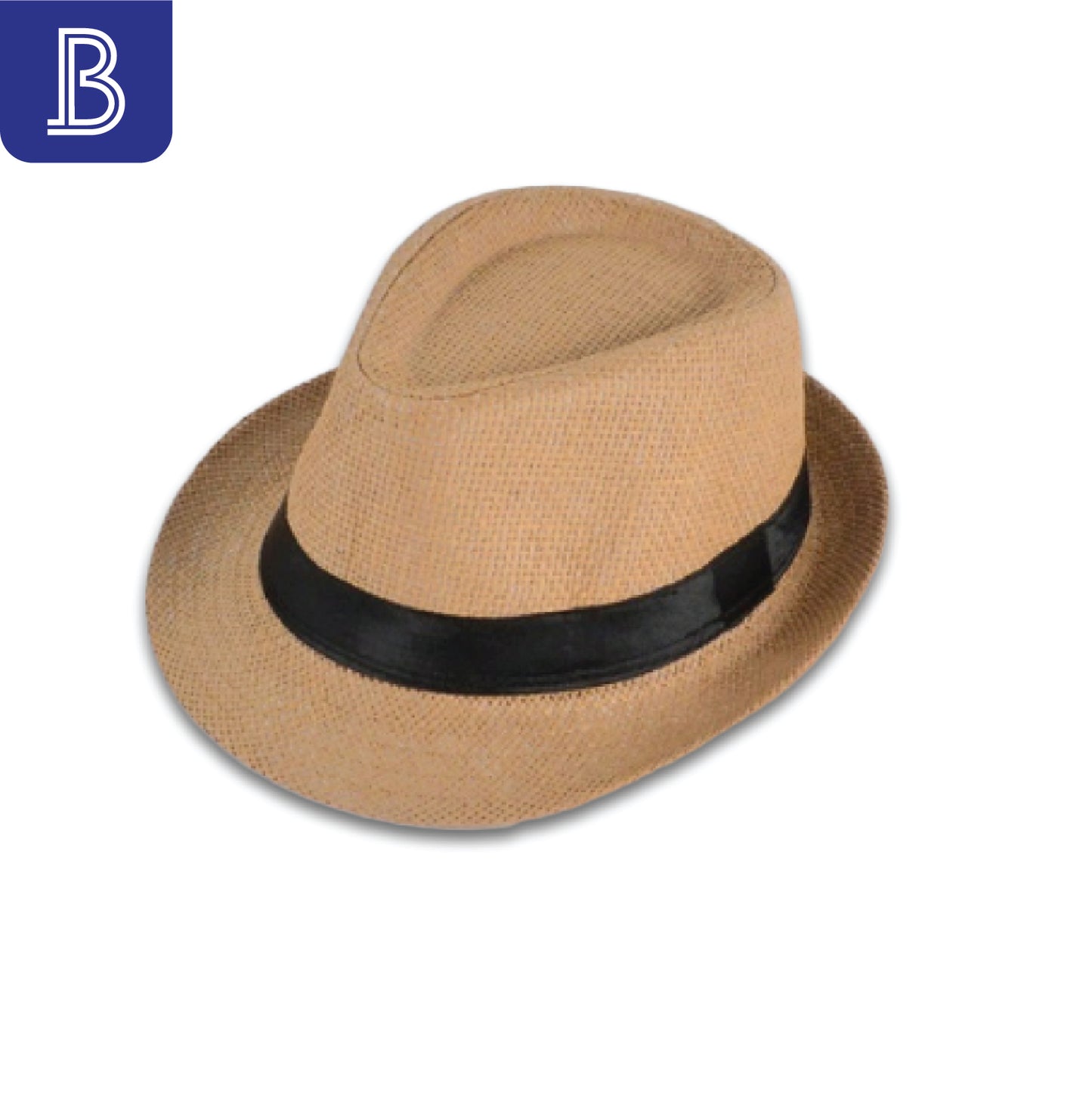 Unisex Hat Men Women Fedora Trilby Wide Brim Straw Cap