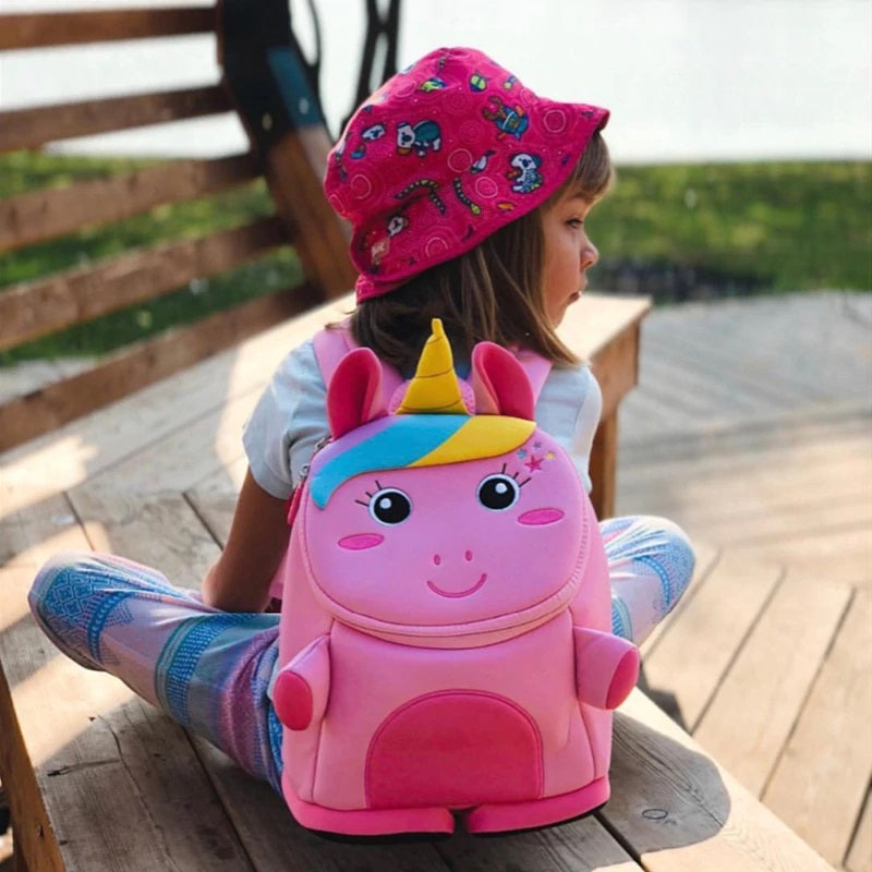 NOHOO Kids PINKY UNICORN (New) Waterproof Neoprene Multifunctional Travel CUTE