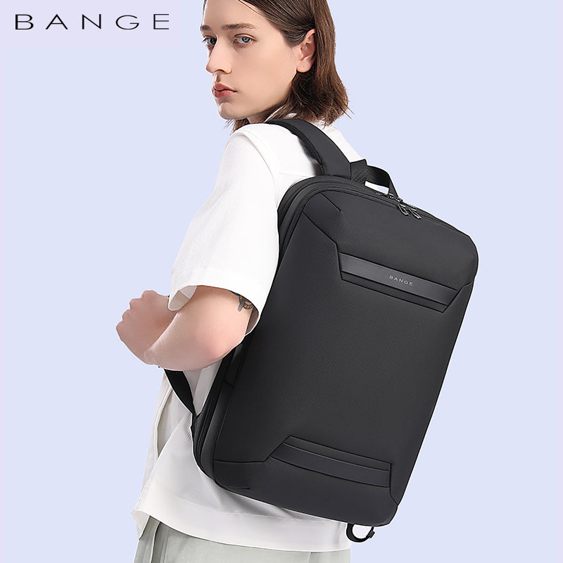 Bange Bulletz Laptop Business Travel Type-C USB Charging Port Trend Stylish Design Laptop Backpack (15.6")