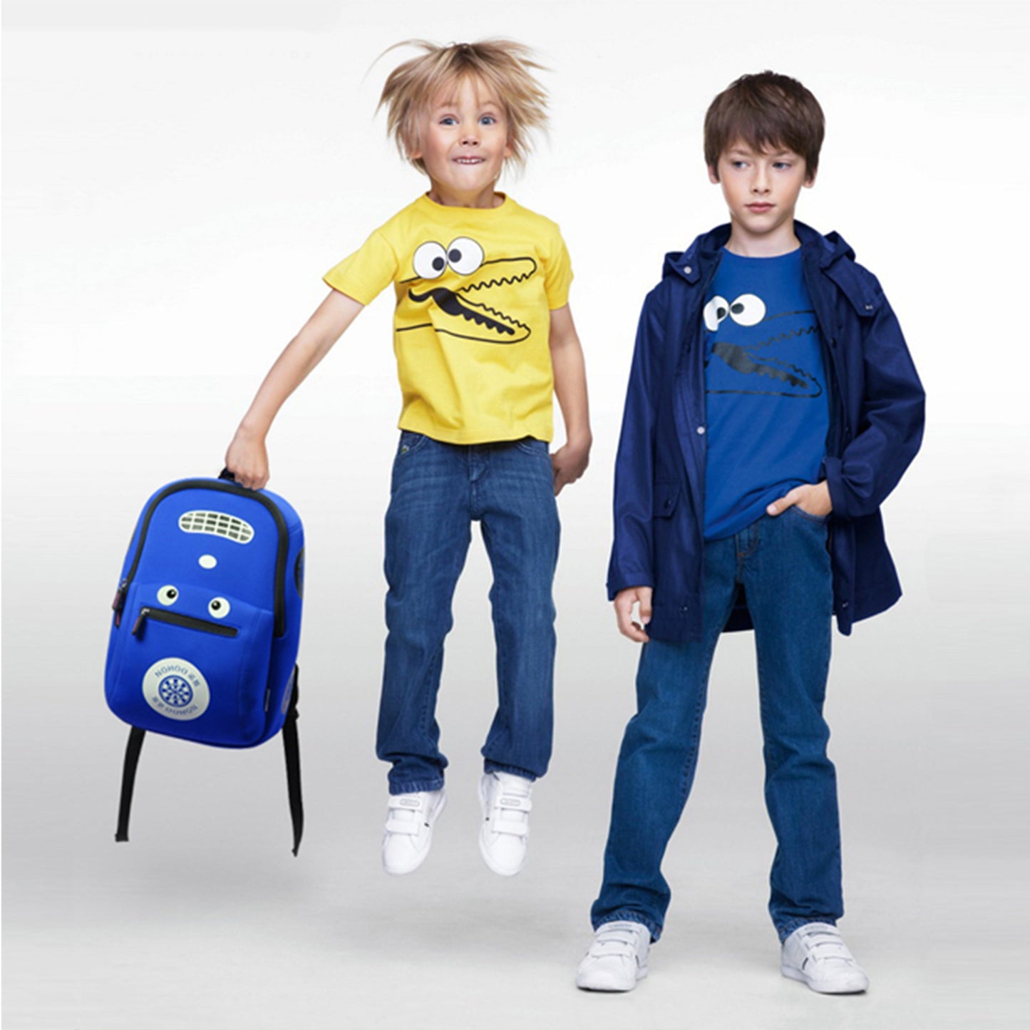 NOHOO Kid Racing Car Design Children Boy Travel School Bag Beg Sekolah Bags A4