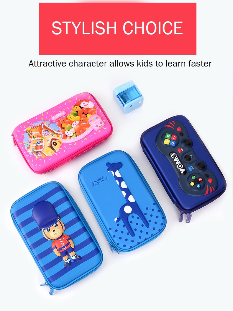 Yome UK Soldier Pencil Case EVA+PU Material Primary School Kids