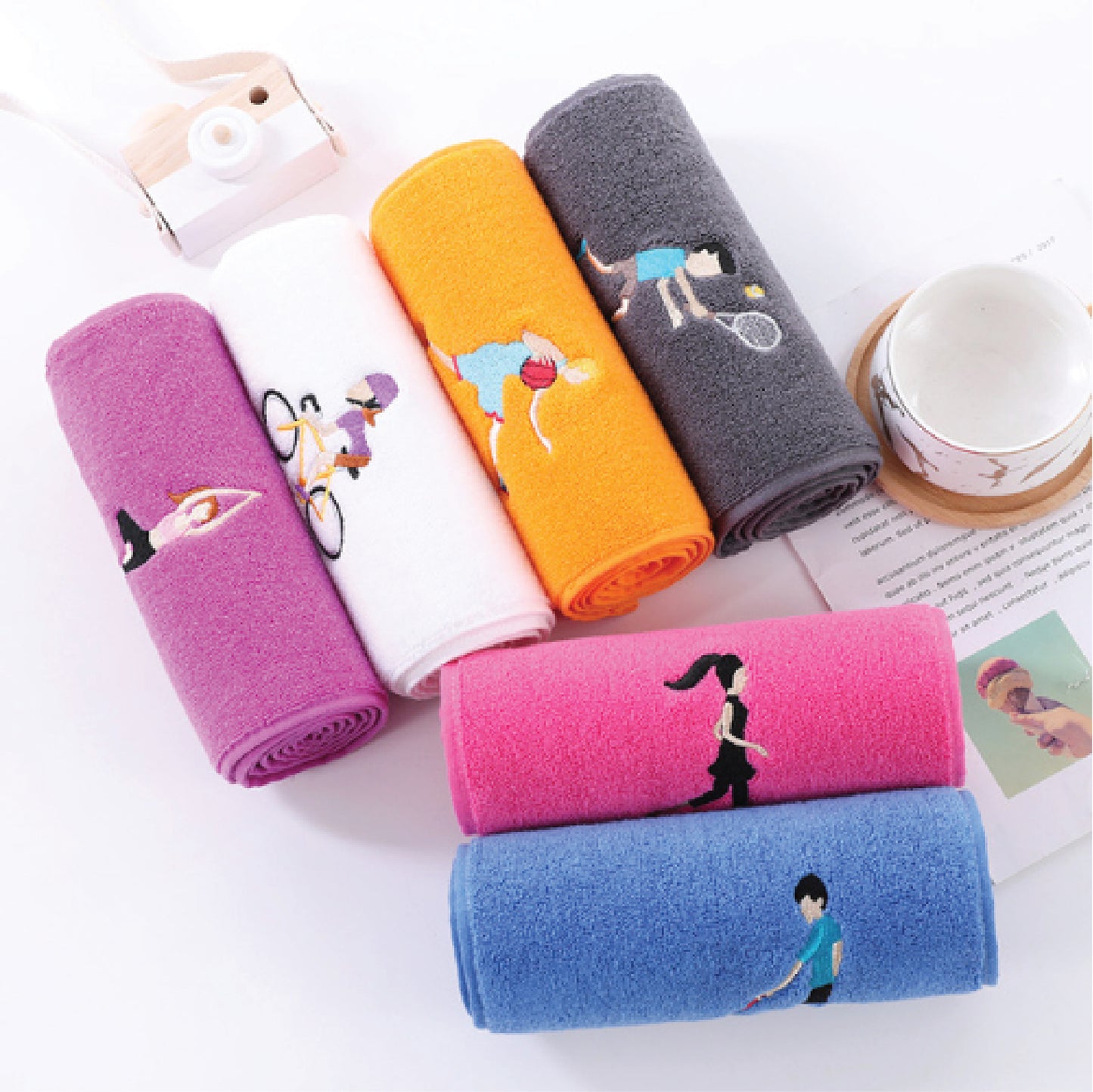 Pure Cotton Sports Towel