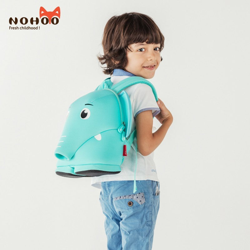 NOHOO Kid Elephant Harness 3D Design School Bag Toodler Preschool Backpack Bags