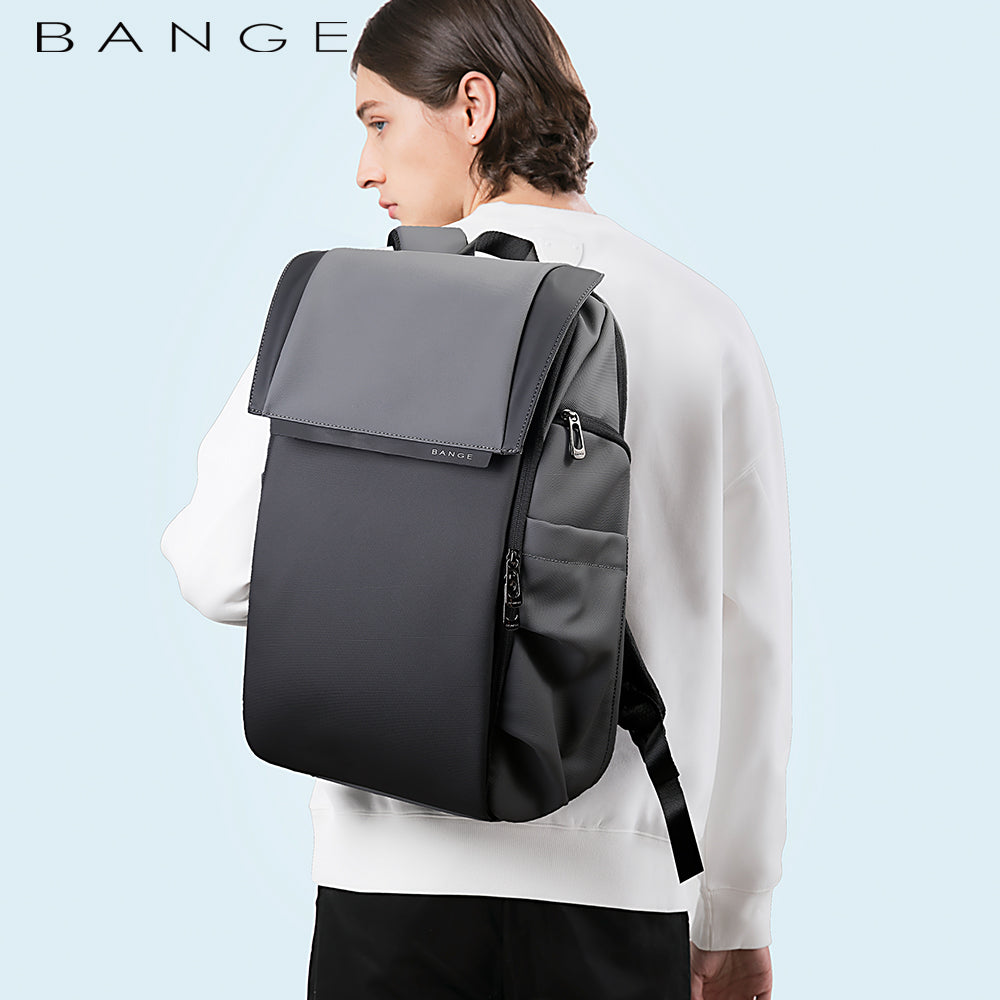 Bange Bowler Laptop Backpack Water-Resistant and Multi Compartment Business Professional Travel (15.6")