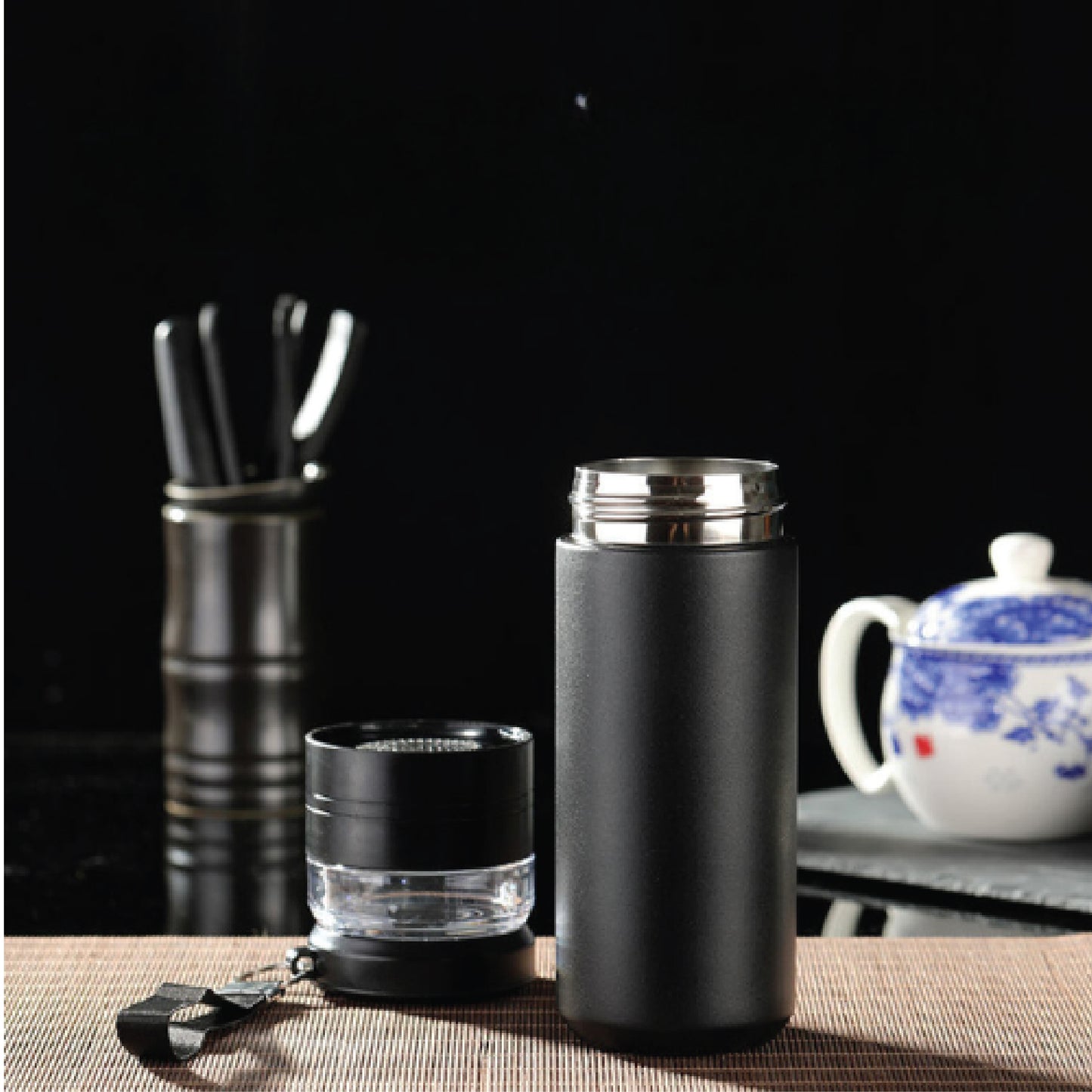 Vacuum Flask Water Bottle with Tea Infuser