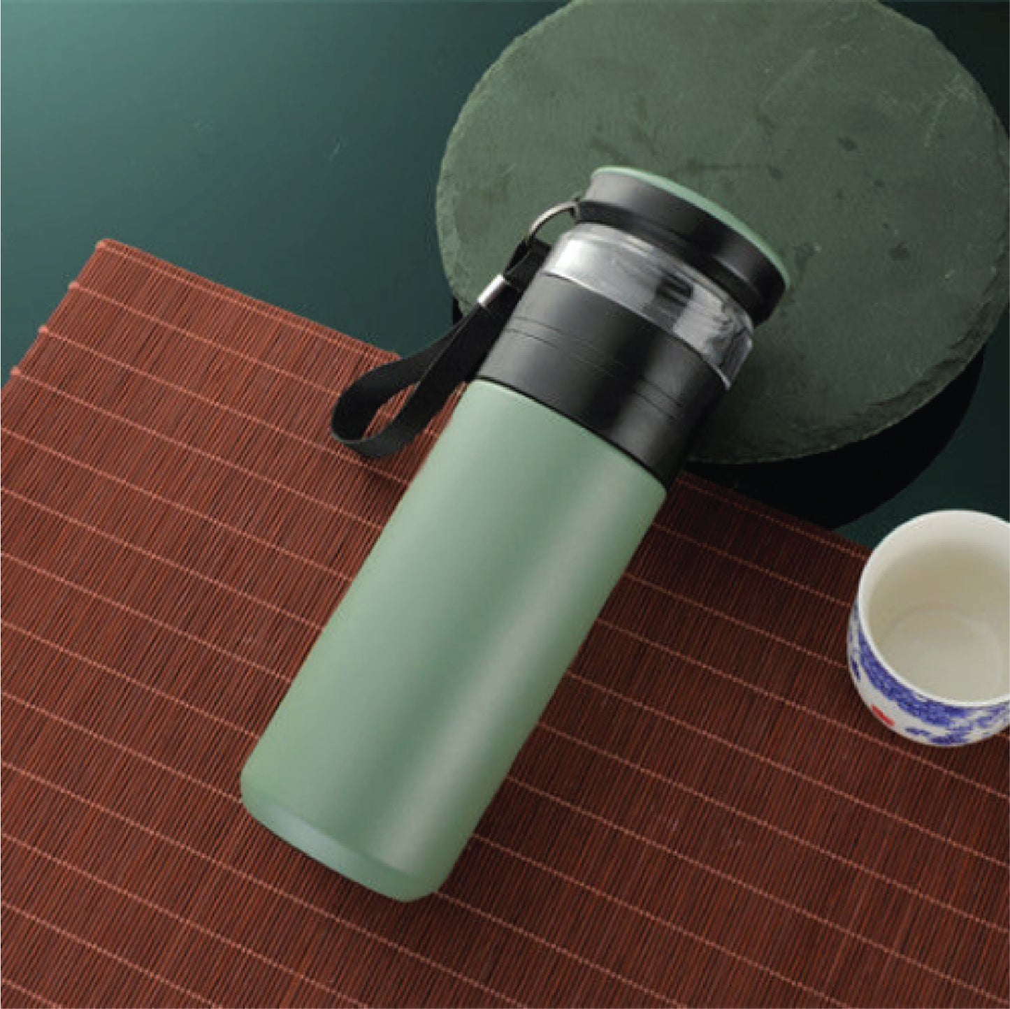 Vacuum Flask Water Bottle with Tea Infuser