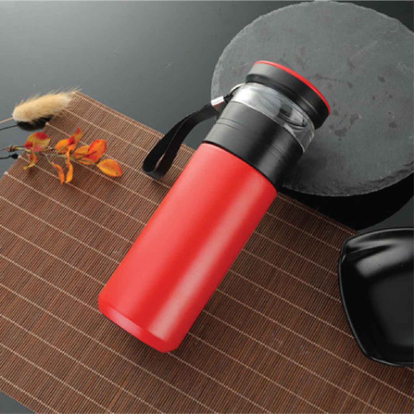 Vacuum Flask Water Bottle with Tea Infuser