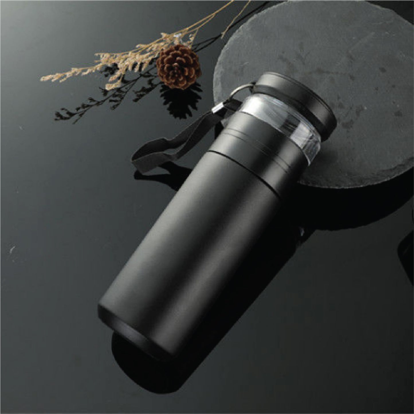 Vacuum Flask Water Bottle with Tea Infuser