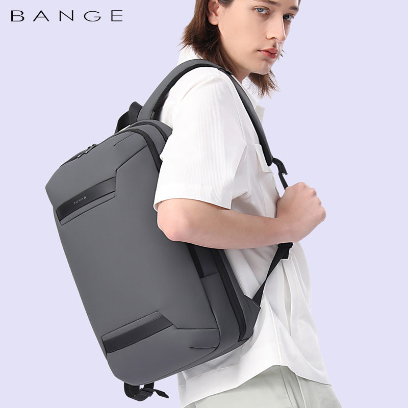 Bange Bulletz Laptop Business Travel Type-C USB Charging Port Trend Stylish Design Laptop Backpack (15.6")