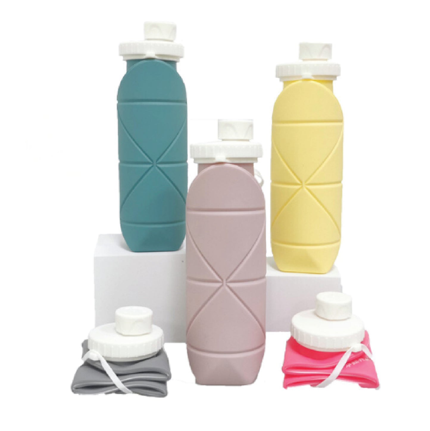 Collapsible Silicone Water Bottle