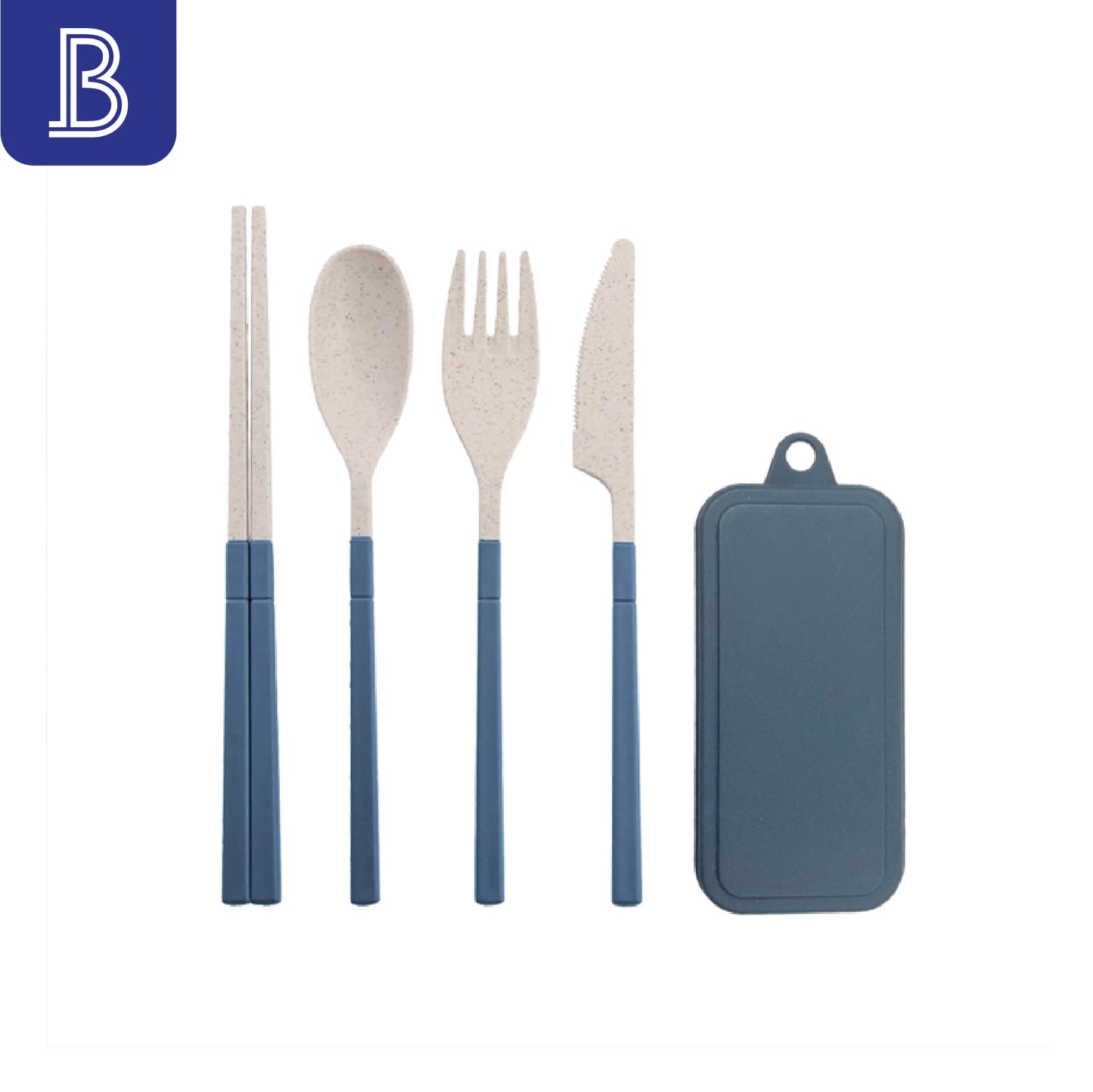 Cutlery Set Wheat Straw