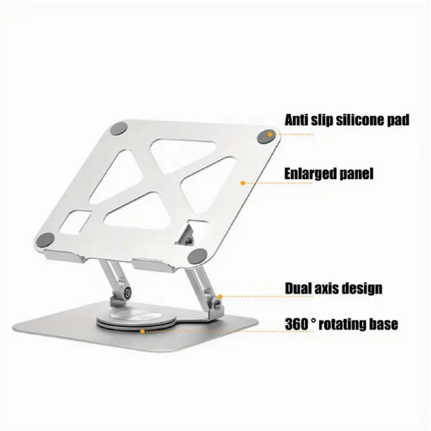 360° degree rotating laptop stand desktop