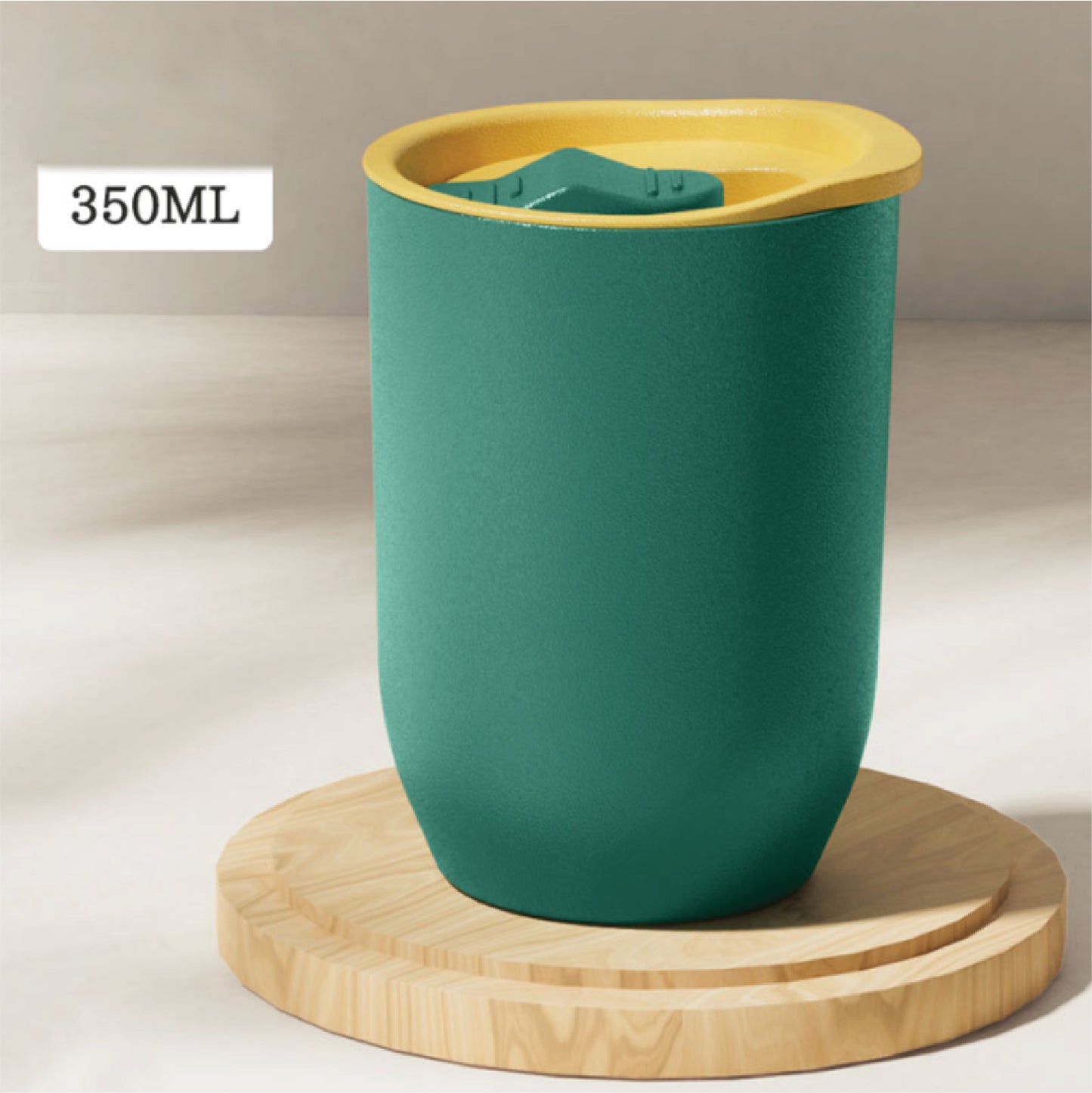 Reusable Insulated Travel Mug with Lid