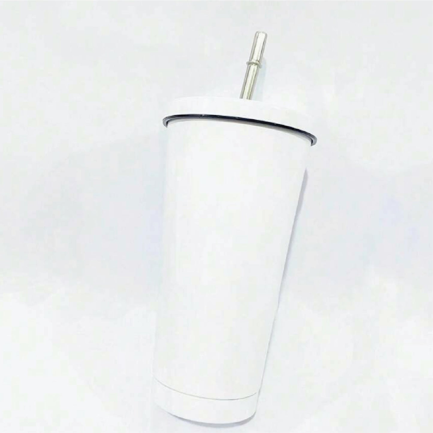 Stainless Steel Tumbler With Straw