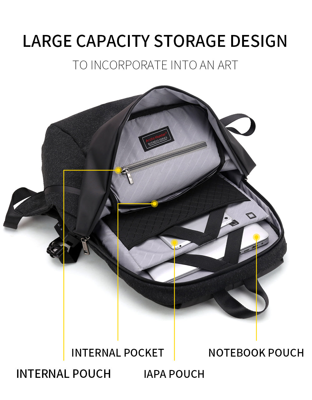 Arctic Hunter i-Future Backpack (15.6" Laptop)