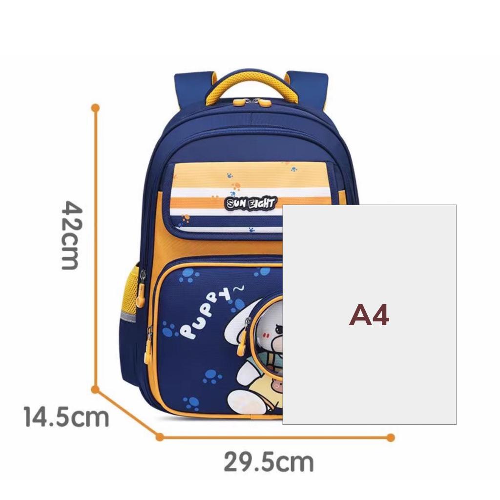 Sun Eight Windz Ergonomic Spine Protection Primary School Bag - Sun Eight