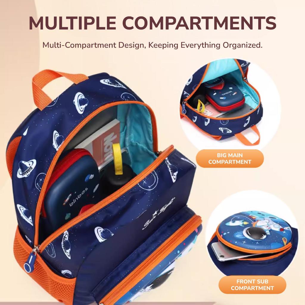 Sun Eight Orbz Preschool Kindergarten Bag - Sun Eight