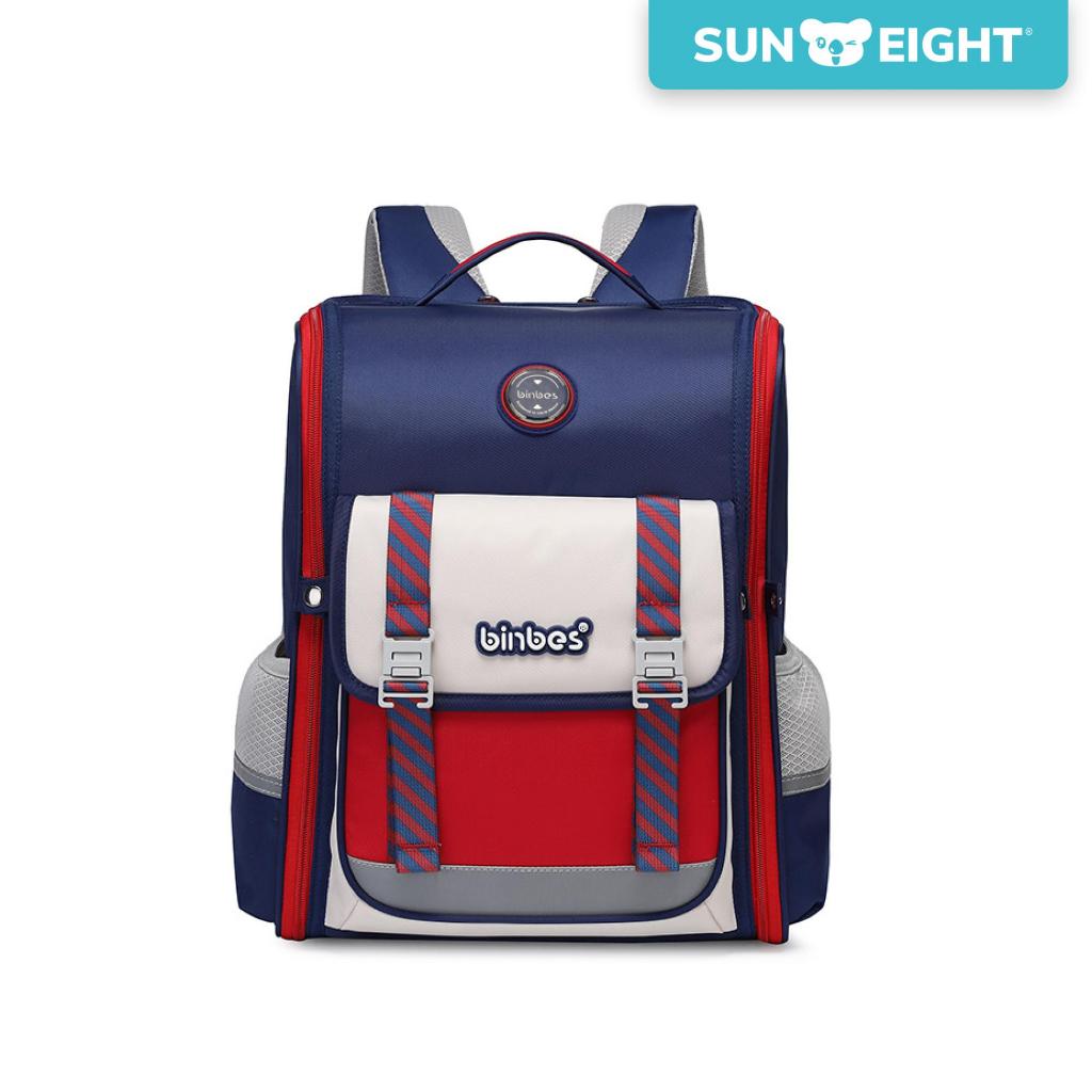 Sun Eight x Binbes Tomz Ergonomic Spine Protection Primary School Bag with 26° Back Fit - Sun Eight