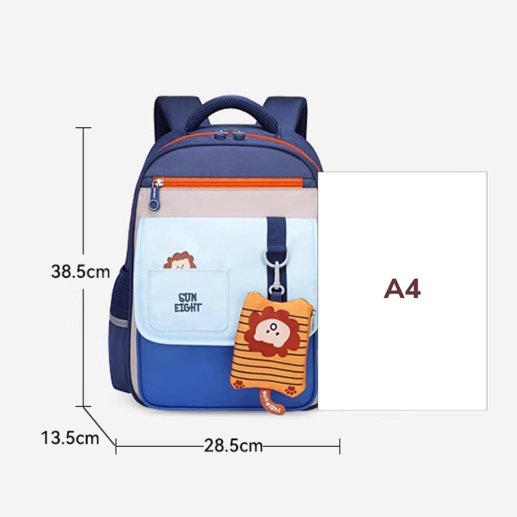 Sun Eight Tales Ergonomic Spine Protection Primary School Bag - Sun Eight