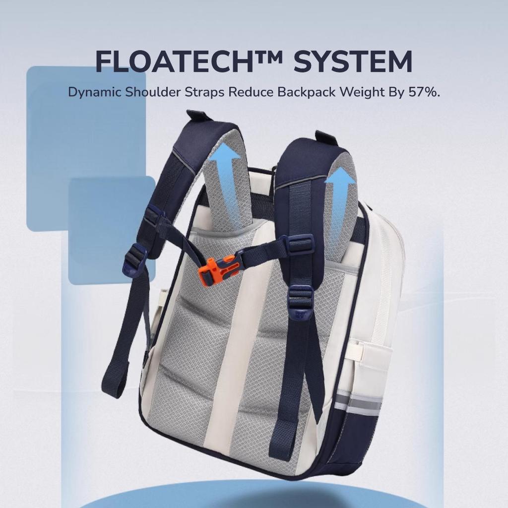 Sun Eight x Binbes Imperioz Ergonomic Spine Protection Primary School Bag with FLOATECH™ - Sun Eight