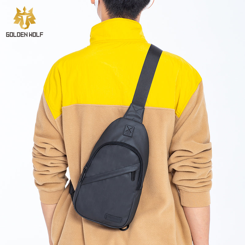 Golden Wolf Ace Crossbody Bag