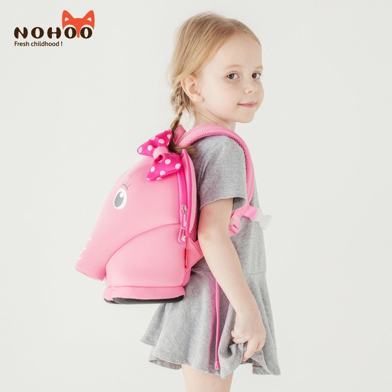 NOHOO Kid Elephant Harness 3D Design School Bag Toodler Preschool Backpack Bags