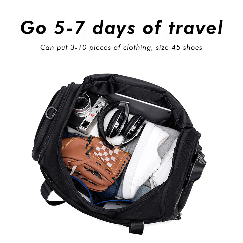 Arctic Hunter i-Gym Travel Bag 2in1 Foldable Design Dry and Wet Separation Compartment Messenger Bag Sling Bag UNISEX