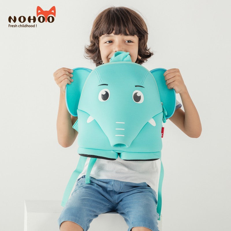 NOHOO Kid Elephant Harness 3D Design School Bag Toodler Preschool Backpack Bags