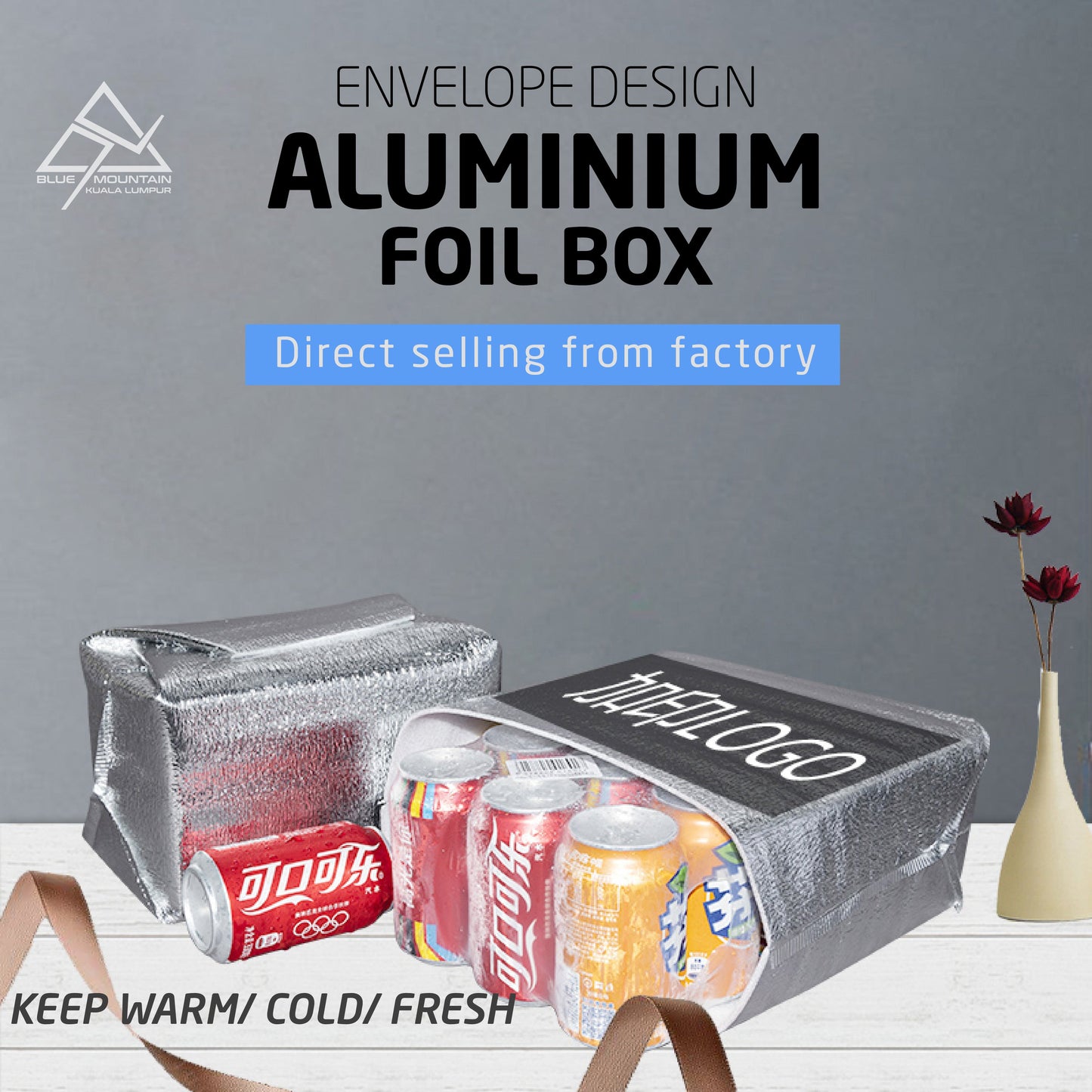 Aluminium foil for box