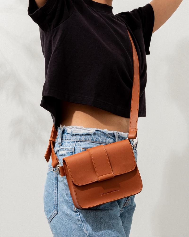 Straightforward DVL Mini Flap Square Bag