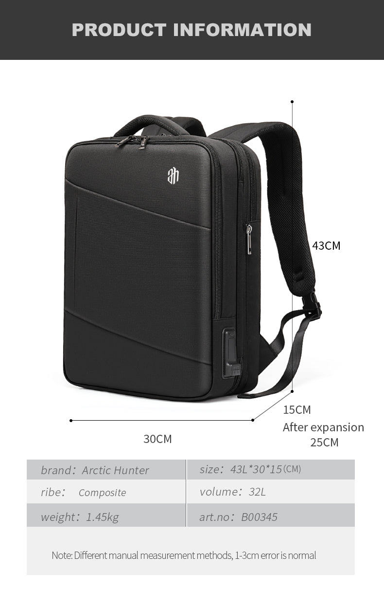 Arctic Hunter i-Divine Backpack RFID (15.6" Laptop)